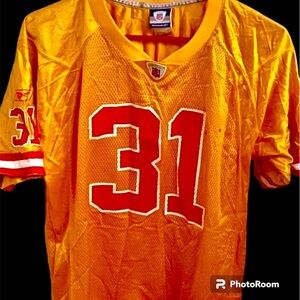 NFL Reebok Youth XL 18-20 Kansas City Chiefs #31 Holmes